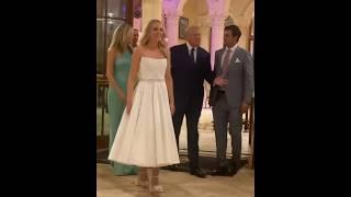 President Trump  shares a special moment with the family !  