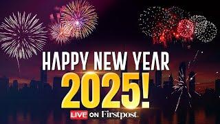 LIVE: New Year 2025 Celebrations Around the World | London, Paris, New York, Dubai, Sydney, China