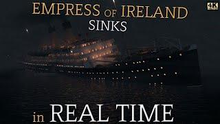 Empress of Ireland Sinks in REAL TIME | New 2025 Animation