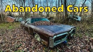 Abandoned Cars Found in the woods!