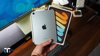 iPad Mini 7 Blue Unboxing and First Impressions!