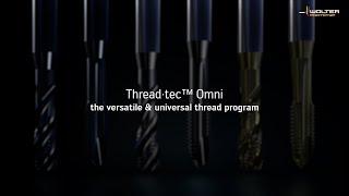 Walter Thread·tec™ Omni TD117 Advance Through-Hole Tap