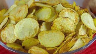 BATATA CHIPS CROCANTE | SEQUINHA COM TEMPERO ESPECIAL IGUAL DE RESTAURANTE.