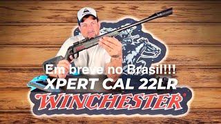 Winchester Xpert. The .22LR caliber rifle that will soon be available in Brazil.