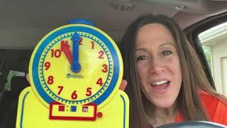 Telling Time Game, Learn to read a clock with Patty Shukla