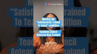 Satisfactorily trained to teach #newzealand #teachingcommunity #iqa #nzqa #greenlist #tier1