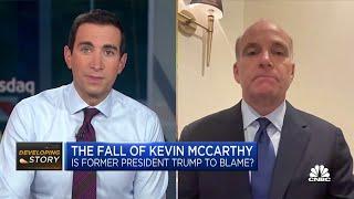 There's certainly a Trump story behind Kevin McCarthy's downfall, says Axios' Mike Allen