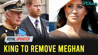 King Charles Demands Meghan Markle's Exit! Prince Harry's Final Shot