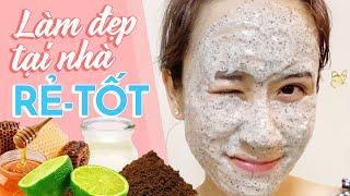 5 CÁCH DƯỠNG TRẮNG DA, DƯỠNG MÔI TẠI NHÀ RẺ & HIỆU QUẢ | SKINCARE, LIPCARE AT HOME | HƯƠNG WITCH