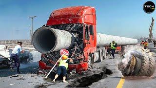 Dangerous Idiots Fastest Truck & Heavy Equipment Fails | Extreme Truck Idiots at Work #9