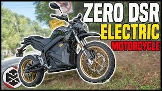 First Ride on the Zero DSR Electric Motorcycle