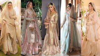 Latest Nikkah Dresses 2020 - Nikah Dresses For Girls - Nikah Dress For Bride - Fashion Trends