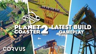 EXCLUSIVE CREATOR ACCESS Playing the Newest Planet Coaster 2 Build!