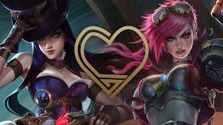 Vi being gay for Caitlyn before Arcane