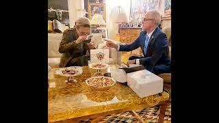 رونمایی ساعت اعلیحضرت همایونی رضاشاه بزرگ در حضور علیاحضرت شهبانو فرح پهلوی HIM REZA SHAH WATCH