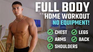 How To Build Muscle At Home: The BEST Full Body Home Workout For Growth