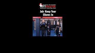 Jab: Keep Your Elbows In