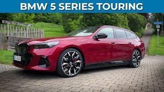 BMW i5 Touring - Autobahn TOP SPEED + 0-100 Acceleration & Walkaround Exterior, Interior