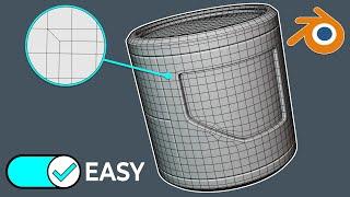 Hard Surface Modeling in Blender is EASY Once You Learn THIS!