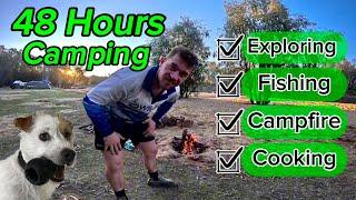 48 hour Camping Trip - Murray river, Fishing, Crayfish, Camp Fire Cooking