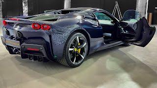 2025 Ferrari SF90 - Sound, interior and Exterior