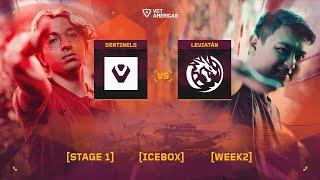 Sentinels vs Leviatán - VCT Americas Stage 1 - W2D1 - Map 2