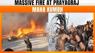 Massive Fire Breaks Out at Prayagraj Maha Kumbh Mela 2025 | News9