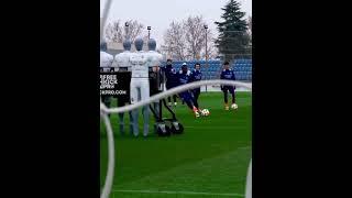 David Alaba fully back in training| first training with first team after a long injury #realmadrid