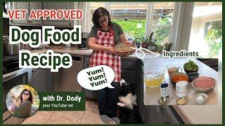 You'll NEVER Believe This Vet-Approved Homemade Dog Food Recipe! (It's SUPER Easy)