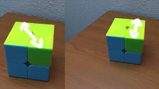 How to swap 2 corners on the 2x2 Rubik's cube (Ortega method)
