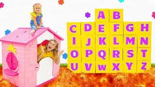 Alice learns the English alphabet - video for children