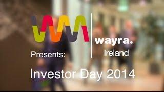 Wayra Ireland Investor Day 2014