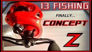 13 FISHING'S CONCEPT Z: FINALLY....  UNBOXING AND ANALYSIS