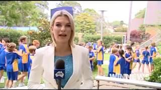 WIN News Illawarra - St Columbkille's students say "no way!" to bullying