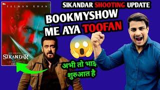 Sikandar Movie Bookmyshw SHOCKING Interest | Sikandar Shooting Latest Update | Sikandar News #salman