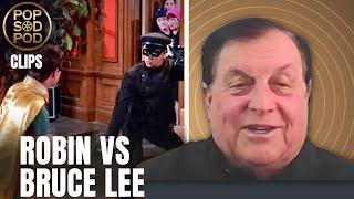 Burt Ward on Being Bruce Lee's First On Screen Fight in "Batman" | Popcorn and Soda Clips