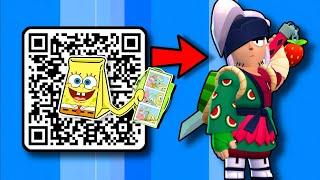 NEW LEGENDARY GIFTS QR CODES BRAWLSTARS