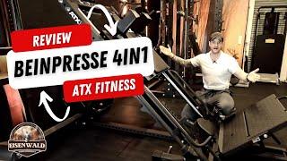 ATX® Beinpresse / Hackenschmidt Combo 4in1 - Review / Testbericht