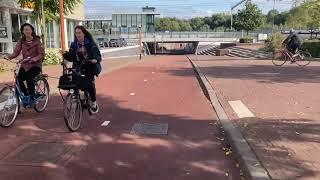 How modern Dutch cycle routes are seamless