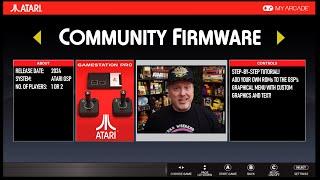 Atari Gamestation Pro COMMUNITY Firmware Update & Customization Tutorial!