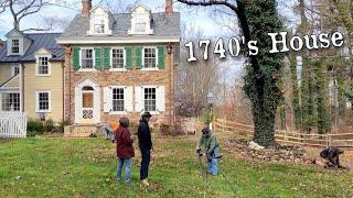 Never Found This Before! - Metal Detecting Around a 1745 Colonial Home For Lost Treasures!