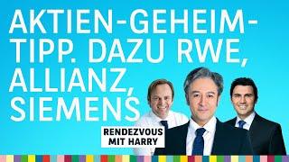 Aktien-Geheimtipp. On top: Allianz, Siemens, RWE, Microstrategy - Rendezvous mit Harry vom 06.01.