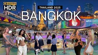  4K HDR | Bangkok The Best City in the World to Visit in 2025 - Thailand Walking Tour