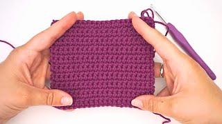 Learn To Single Crochet - Easy Crochet Tutorial for Absolute Beginners