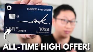 Chase Ink Preferred Review: Best Business Credit Card?! Historic High 120k Offer! 2024