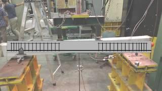 Over-Reinforced Concrete Beam Test