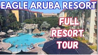 EAGLE ARUBA RESORT AND CASINO - FAMILY HOTEL ON EAGLE BEACH, ARUBA - FULL RESORT AND ROOM TOUR 2024