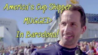 MUGGED! Sir Ben Ainslie Robbed of his ROLEX at knifepoint on the Public Streets of Barcelona.