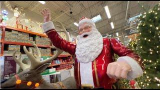 Christmas Trees and Santa Deals at Home Depot