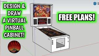 Design and draw your virtual pinball cabinet!